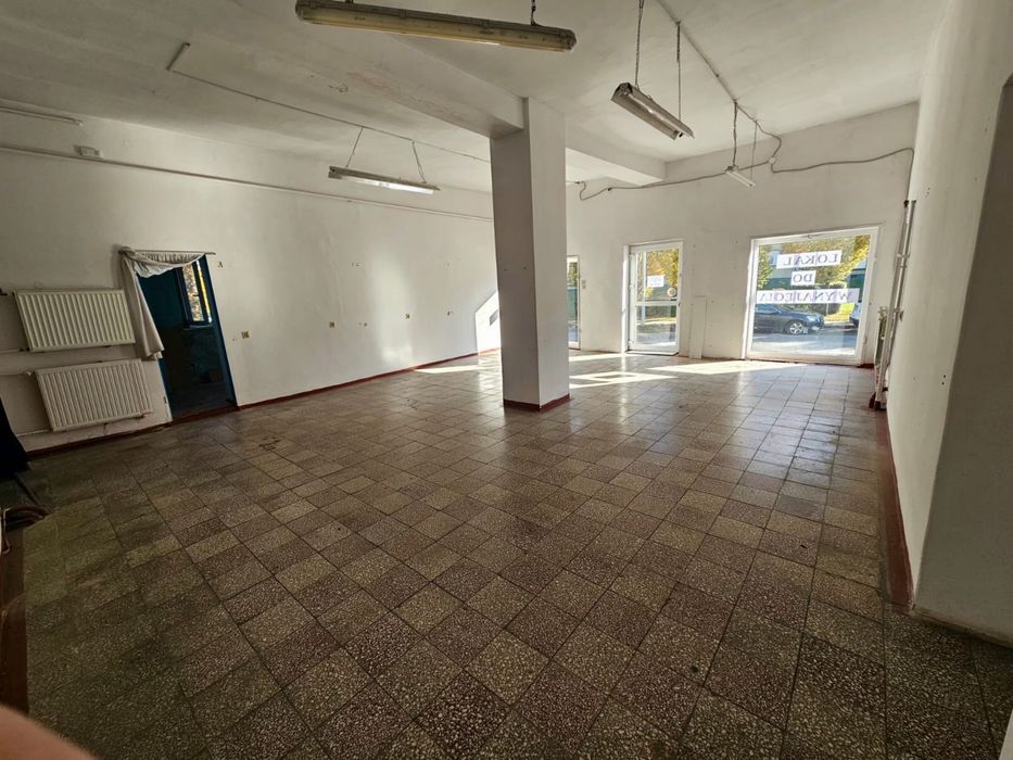 Do wynajęcia lokale użytkowo handlowe 95m2+100m2- lub całość