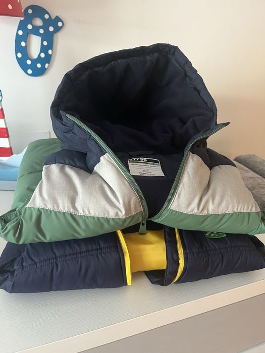 Coletes impermeáveis menino