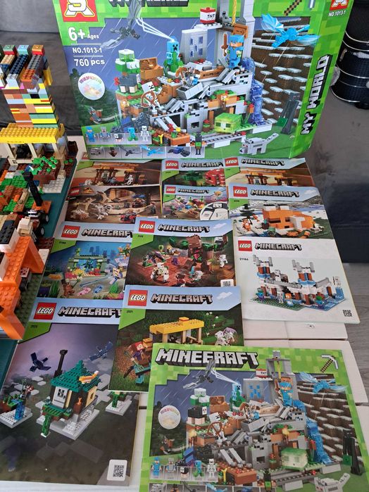 Klocki lego Minecraft