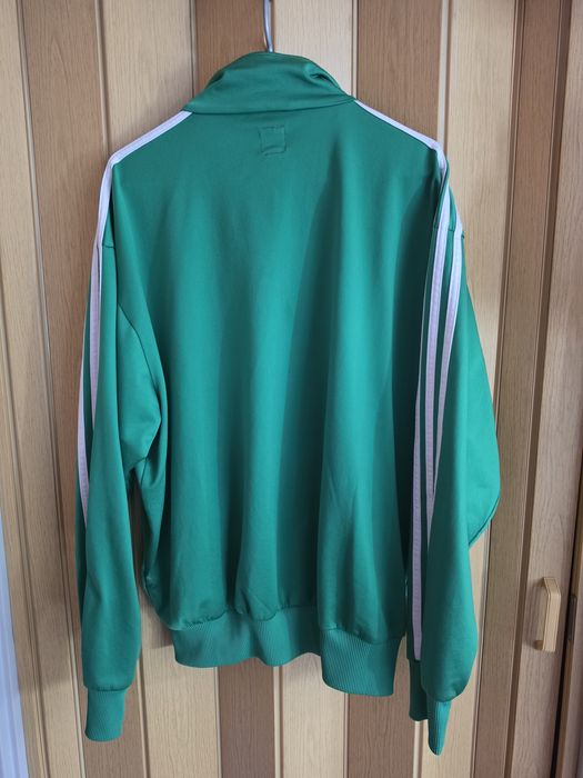 Zielona rozpinana bluza Adidas M