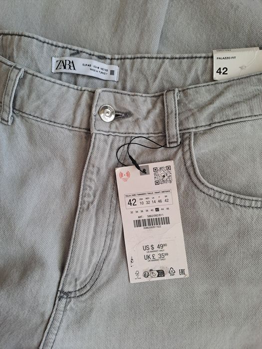 Джинси palazzo zara
