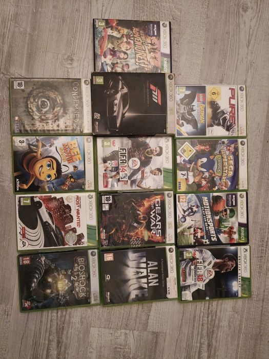 13 gier Xbox 360 Condemned 2 Bee Movie BioShock 2 i inne
