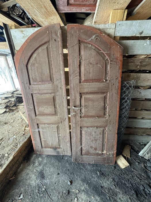 Stare drewniane goralskie zabytkowe drzwi