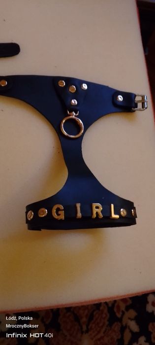 Skórzane opaski na nogi, Handmade, bielizna erotyczna