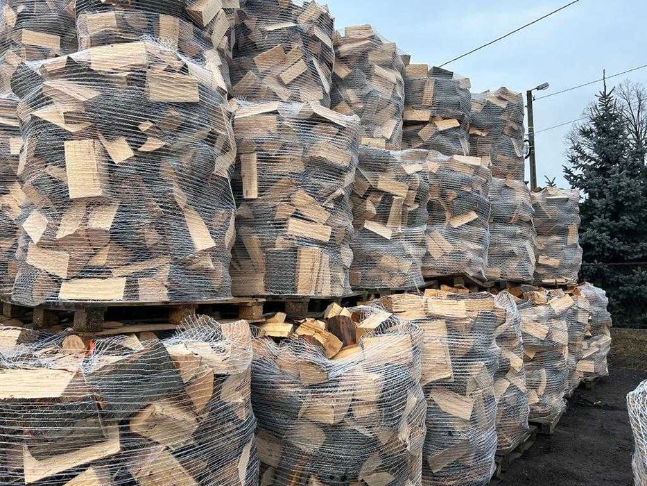 Drewno Kominkowe opałowe  Suche Mokre Grab Buk Dąb