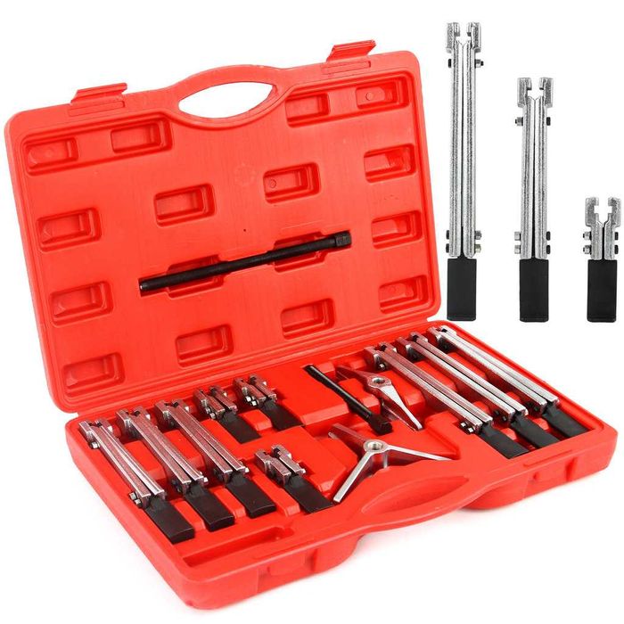 Ściągacz Zestaw ŚCIĄGACZY DO Łożysk - DWU + TRÓJRAMIENNY 13el.