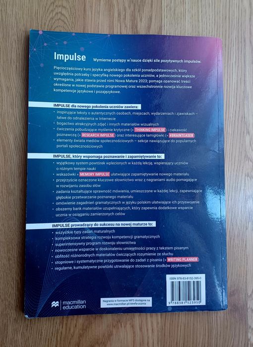 Podręcznik Impulse 3 + wersja online