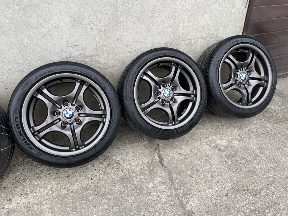 (177)Koła, Felgi 5x120 17” BMW, Oryginał, Rant, Grafit