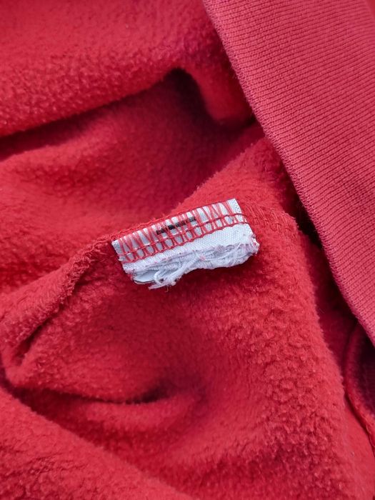 Czerwona zapinana bluza unisex The North Face Rozmiar M