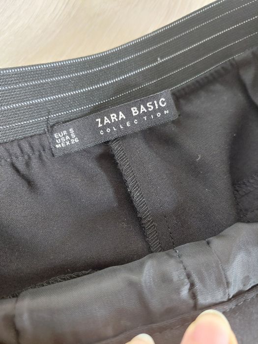 Eleganckie spodnie Zara 36 czarne