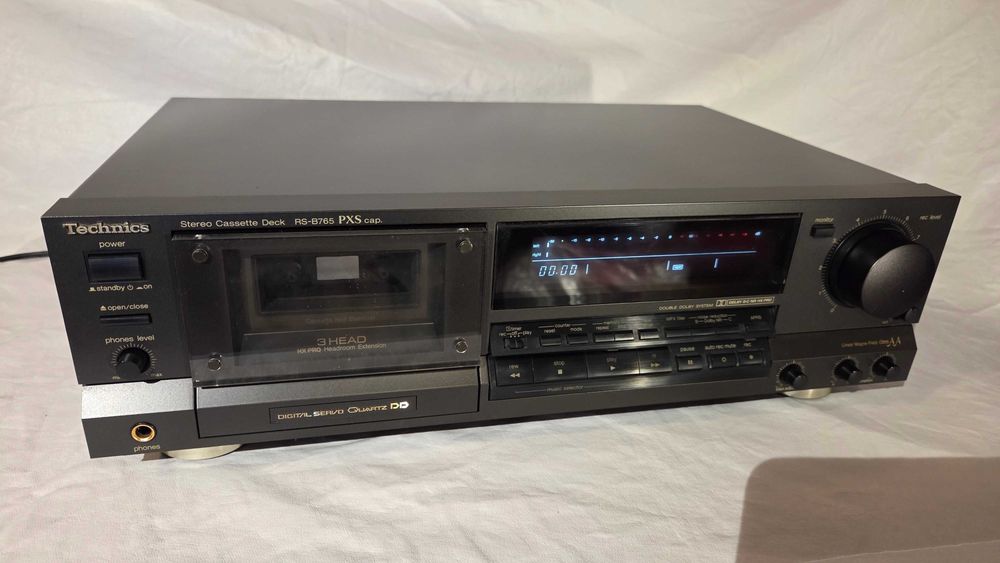 Technics RS-B765 PXS | deck 3 głowice | Dolby B/C HX Pro | karton