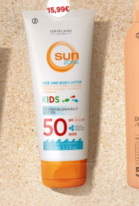 Protetor solar para criançasas  FPS 50