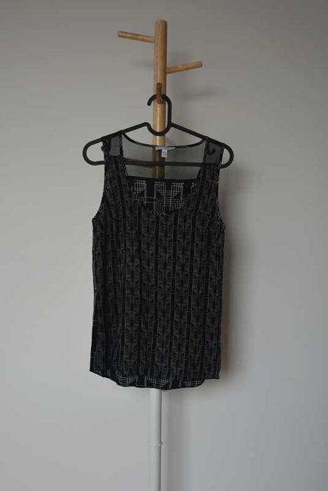 Koszula bez rękawów geometryczne wzory Cotton On 34 XS