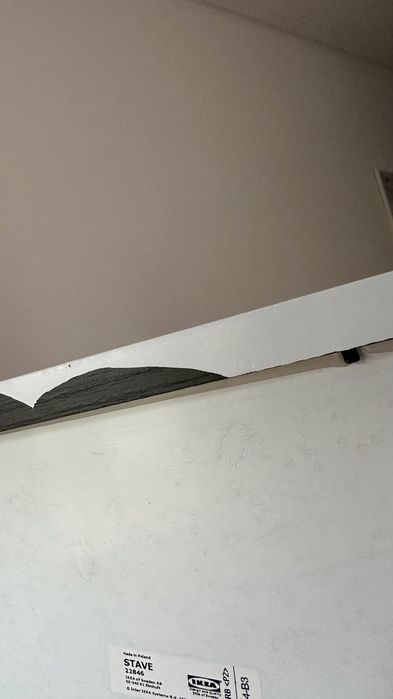 Espelho Ikea em preto 160x40