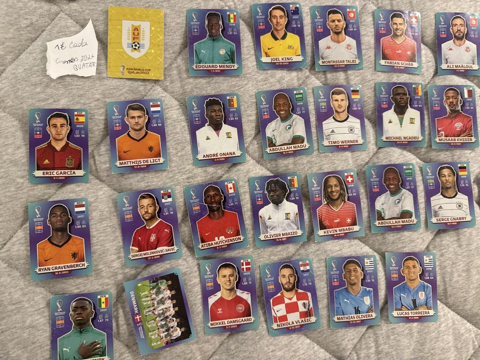 Cromos de várias épocas (negocíavel)