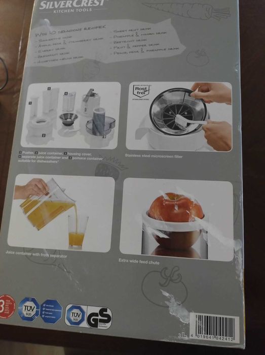 Nowa sokowirówka Lidl SilverCrest