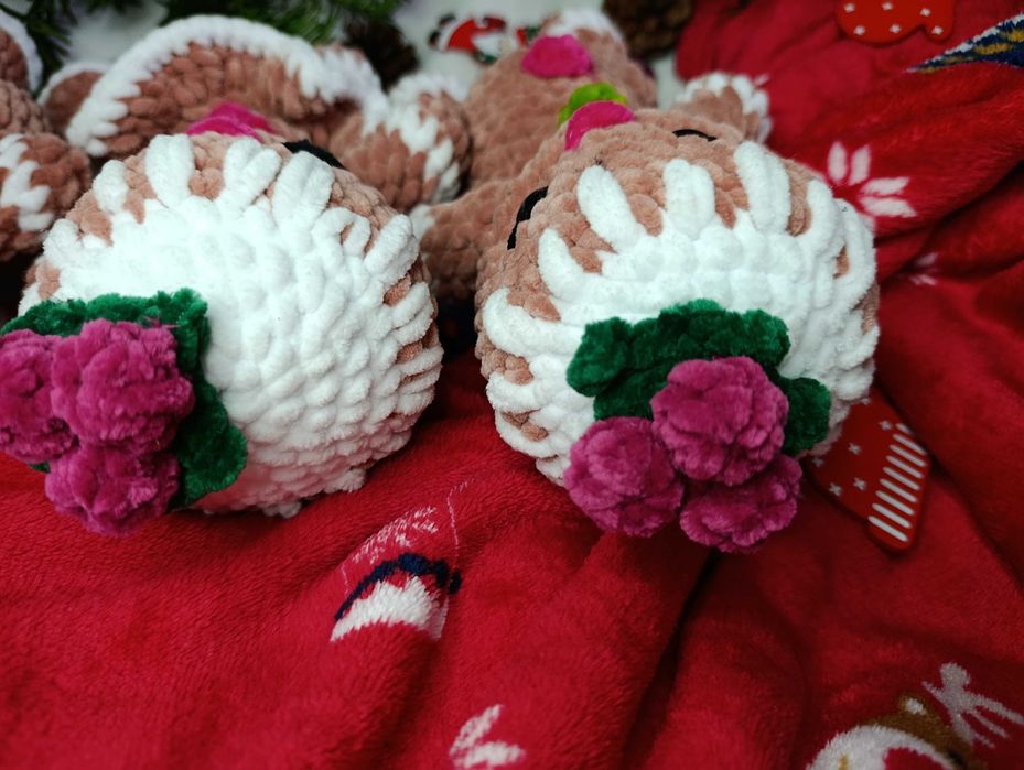 Piernik na szydełku – handmade maskotka świąteczna