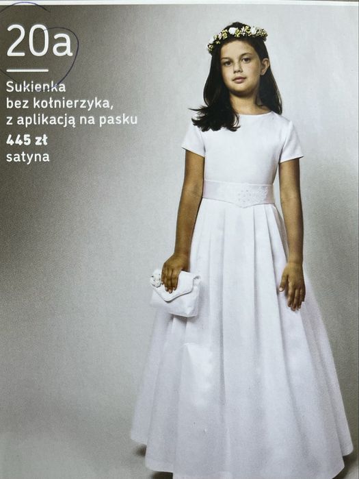 Sukienka komunijna Bamax model 20a
