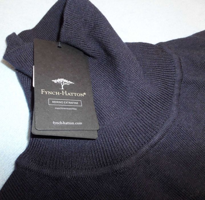 Sweter golf merino Fynch-Hatton rozmiar L