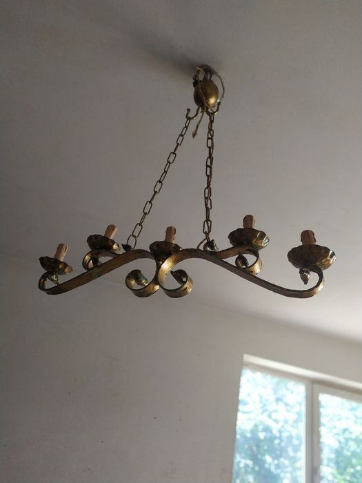 Люстра латунь longobard Италия