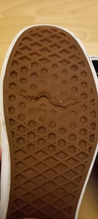 Trampki Vans czarne 25,5 cm