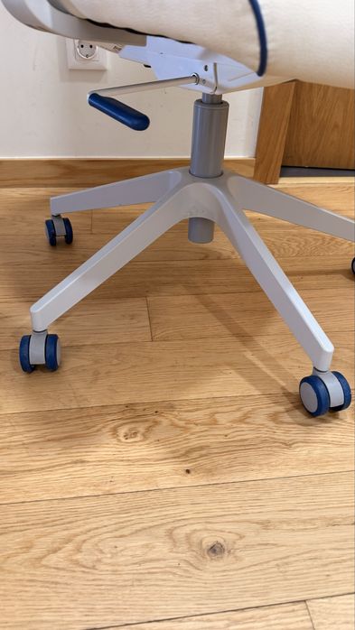 Cadeira de escritório/gaming reclinável branca IKEA