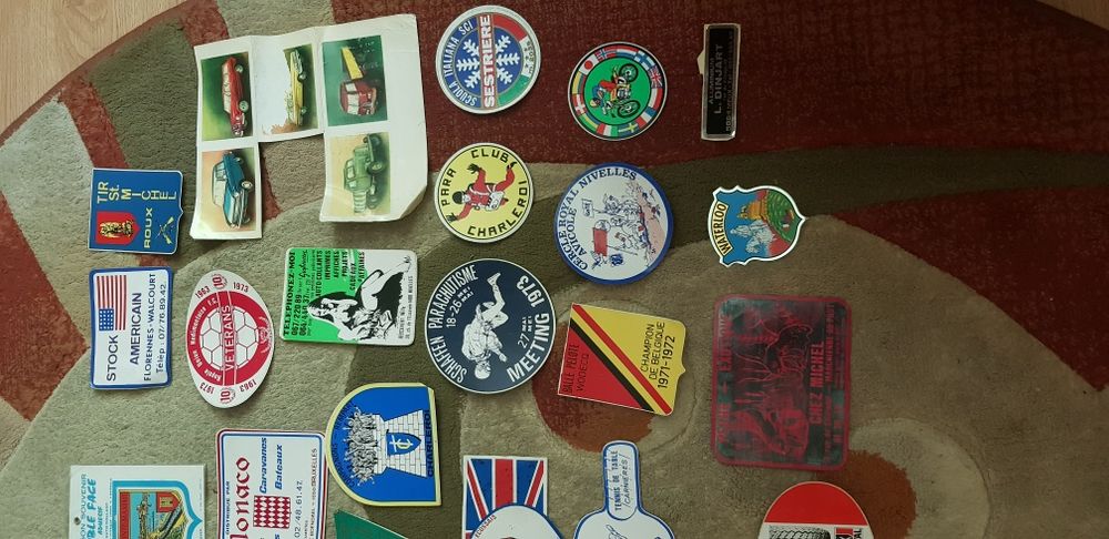 Naklejki antyk stan idealny