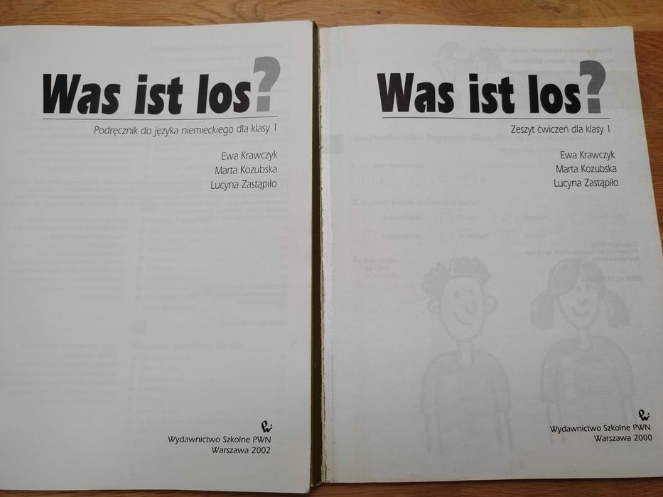 Was ist los 1? podręcznik +ćwiczenia Wydawnictwo PWN