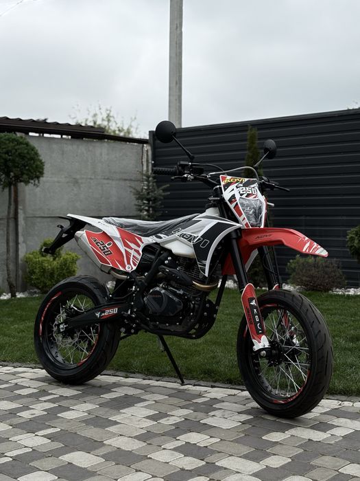 Мотоцикл кові jn 250 2026 motard НОВИЙ!!!