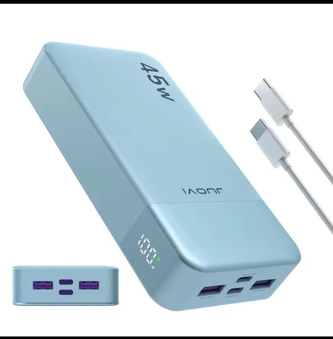 Powerbank 20000mAh 45W carregamento rápido iPhone Samsung 
Disponível em varias cores.

Peça já o seu.