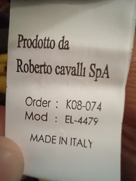 Vestido Roberto Cavalli