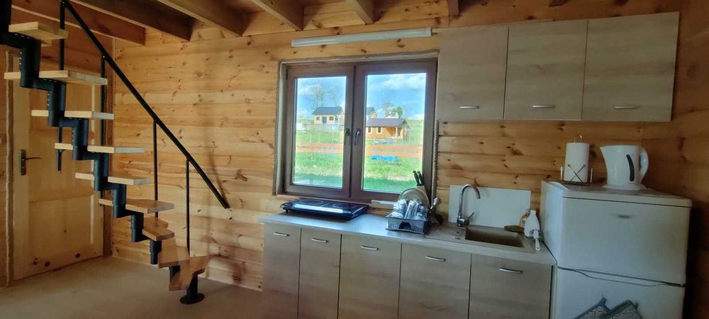 Ferie Walentynki Wakacje domki  całoroczne nad jeziorem  , balia