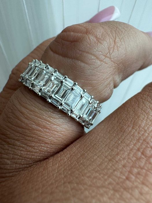 Pierścionek z diamentami naturalnymi 3.75 CT Infinity