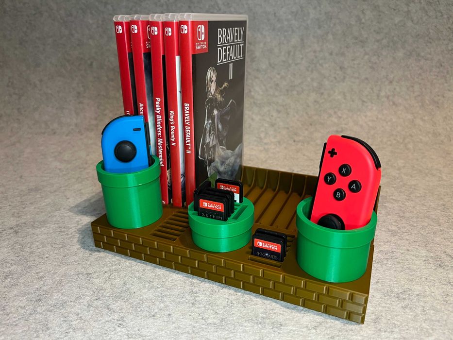 Stojak podstawka na gry Nintendo Switch Super Mario