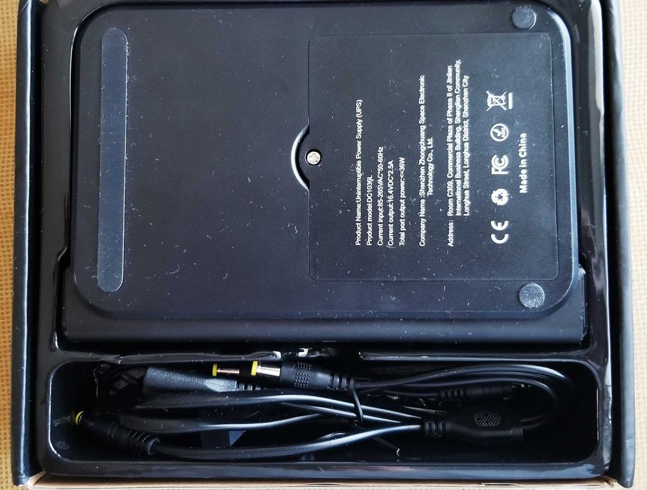 Джерело безперебійного живлення Docreate DC1036L EU UPS 36W