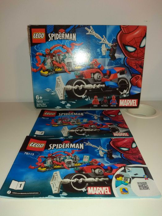 LEGO Pościg motocyklowy Spider-Mana 76113