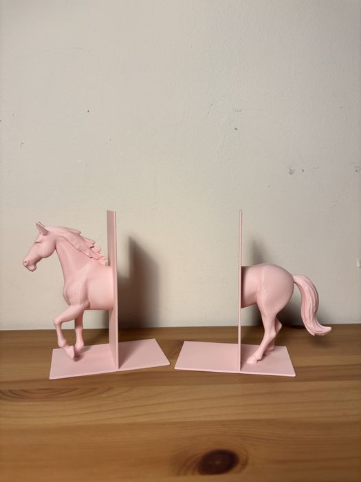 Podpórka na książki w kształcie konia