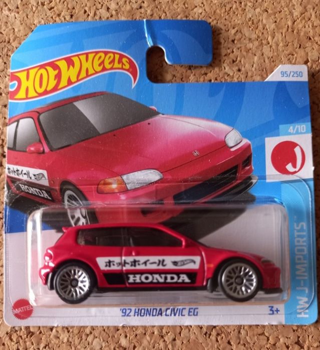 92 honda civic EG hot wheels