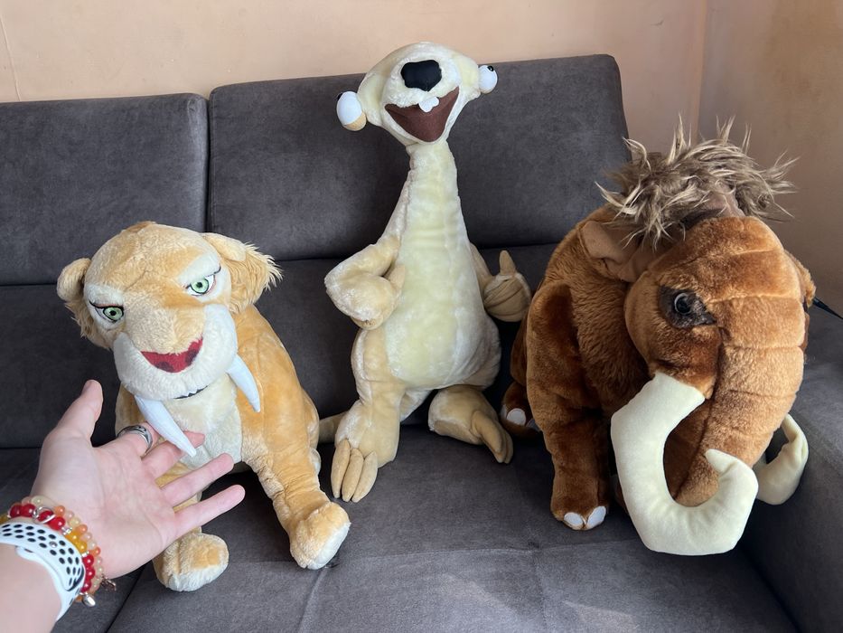 Epoka Lodowcowa Ice Age Maskotki Duże Zestaw Play By Play