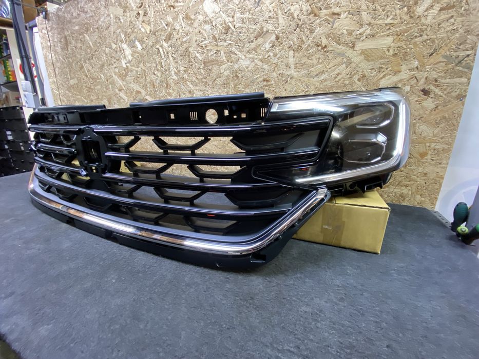 Vw Atlas 2024 usa led iq rline ришотка радиатра фара 3cm