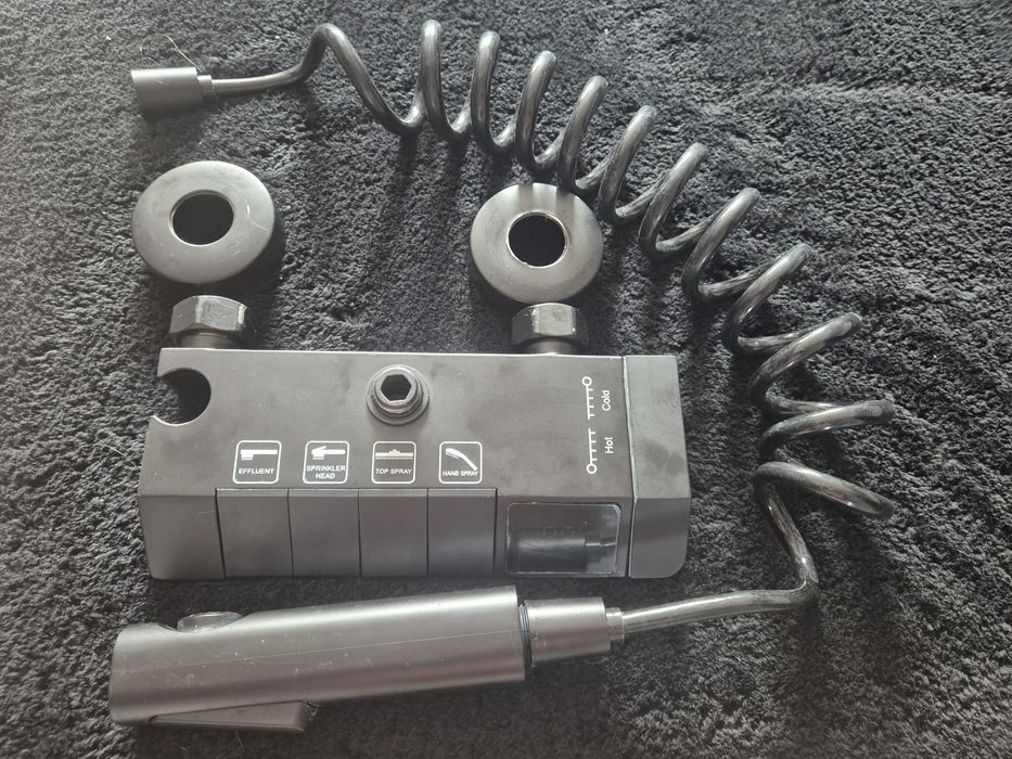 Kran prysznicowy z termostatem + słuchawka