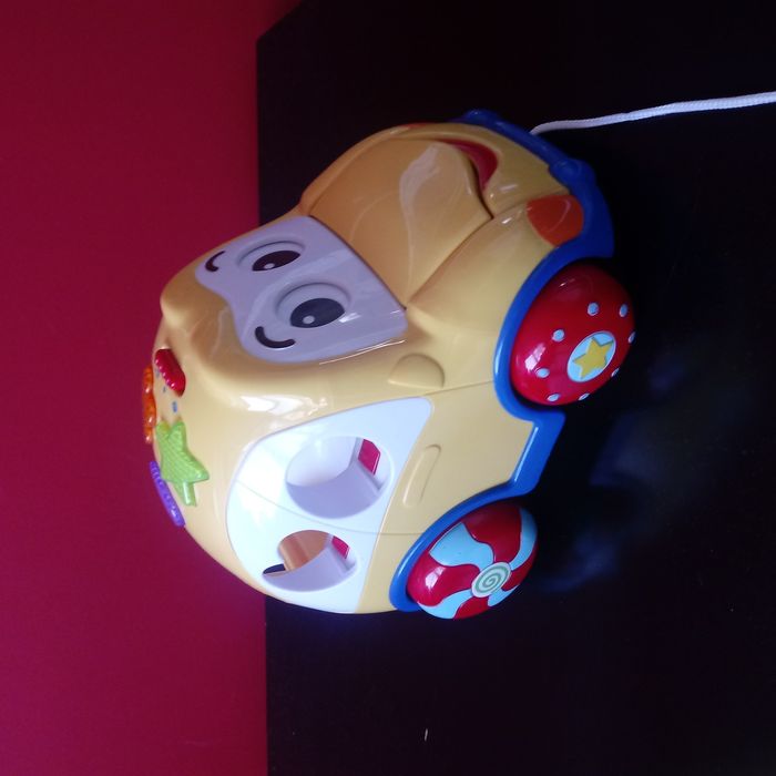 Zabawka grające autko - sorter, dźwięki