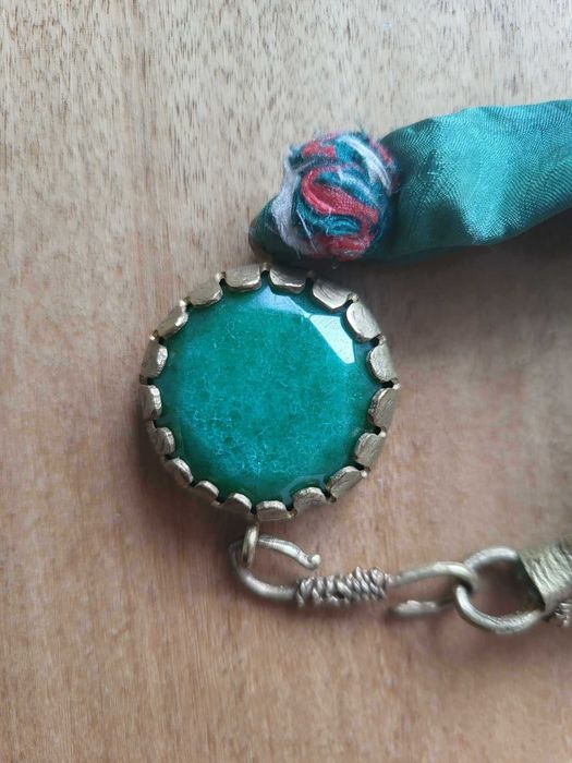 Pulseira Tecido com Pedra