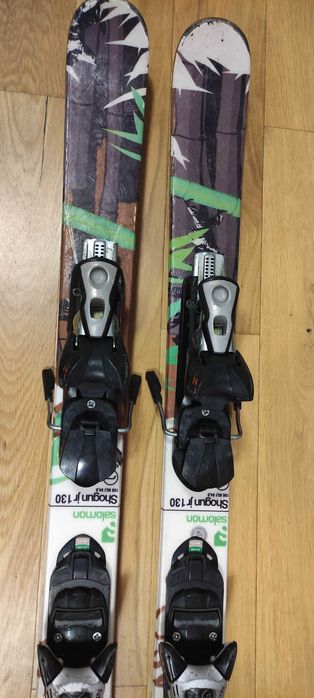 narty zjazdowe Salomon Shogun dla dzieci carvingowe 130cm Frestyle