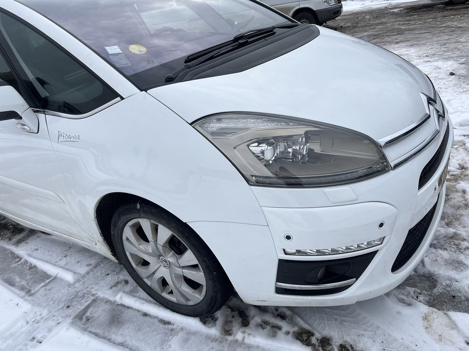 Бампер фари капот крила Citroen c4 Grand picasso Передок морда Сітроен