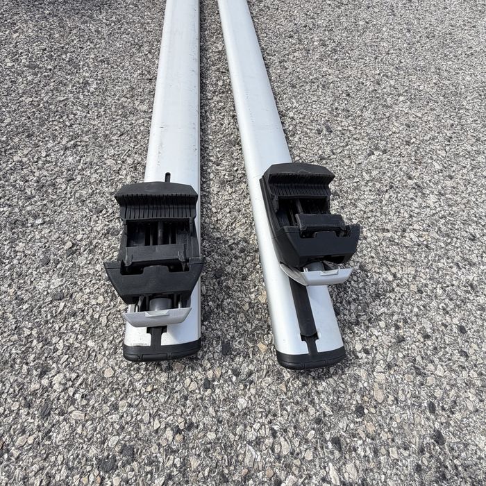 Barras Tejadilho Alumínio Aerodinâmicas Atera 122cm (Completas