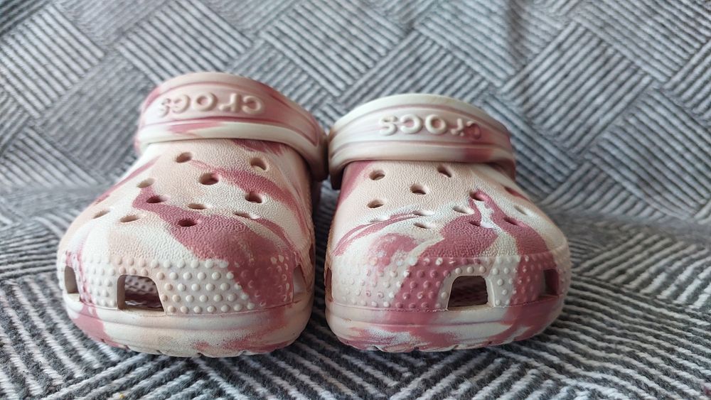 Крокси, Сабо, Крокс, Crocs  Marbled Clog С6, 13-13,5см