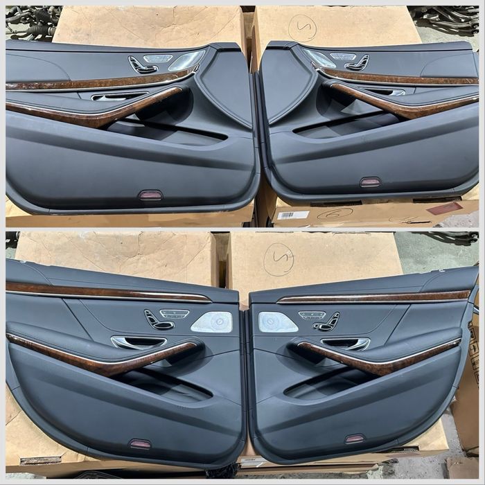 Карта дверная обшивка кнопки Мерседес 222 S class Разборка мерседес