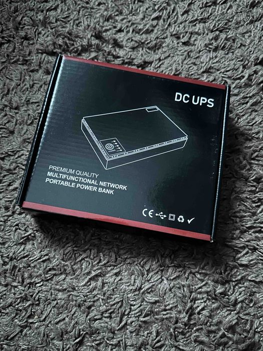 Дбж безперебійник для роутера mini ups DC 1018P 18W 10400mAh