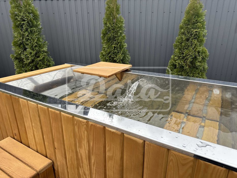 Чани і купелі з нержавіючої сталі. Власне виробництво SteelSpa.